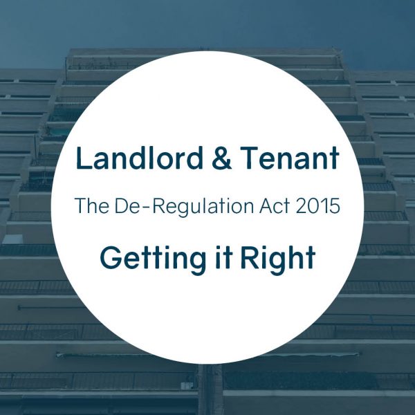 Landlord and Tenant – Getting it Right