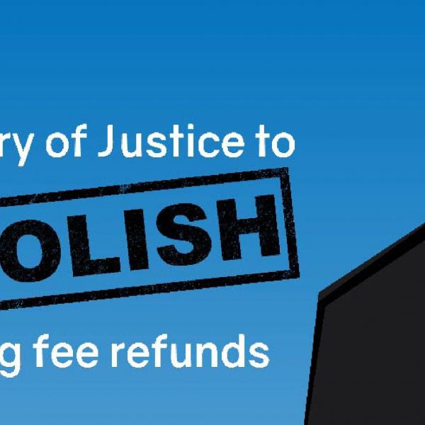 Ministry of Justice to abolish hearing fee refunds